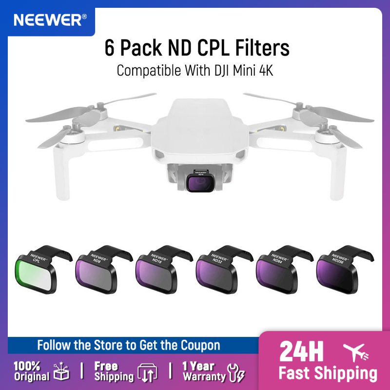 Drone Ndvi - NEEWER 6 Pack ND ตัวกรอง CPL