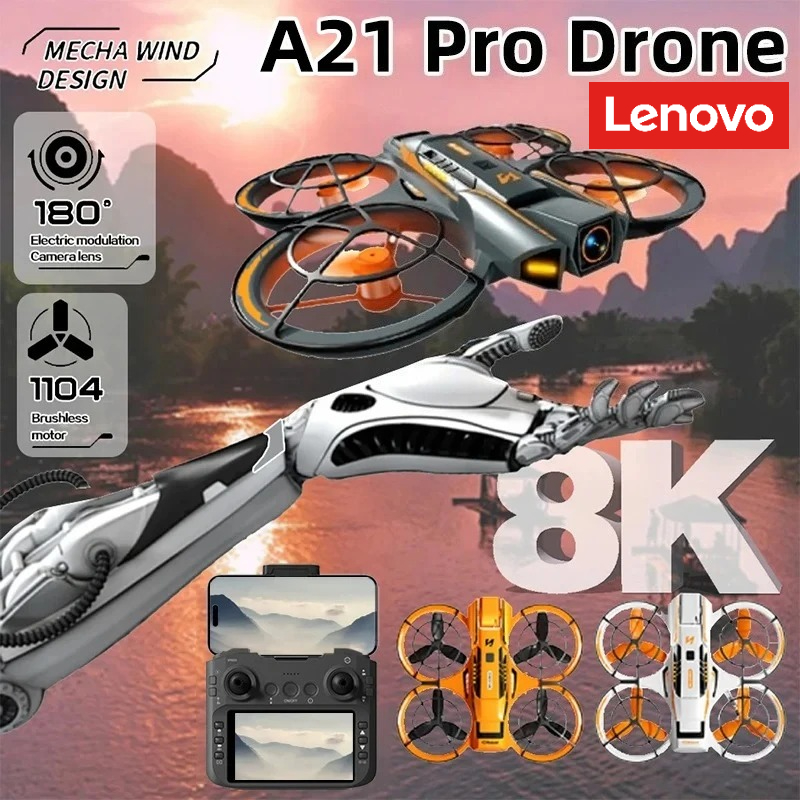 เลอโนโว A21 โปรโดรน 4K มืออาชี - Drone Photogrammetry บทวิจารณ์และราคา