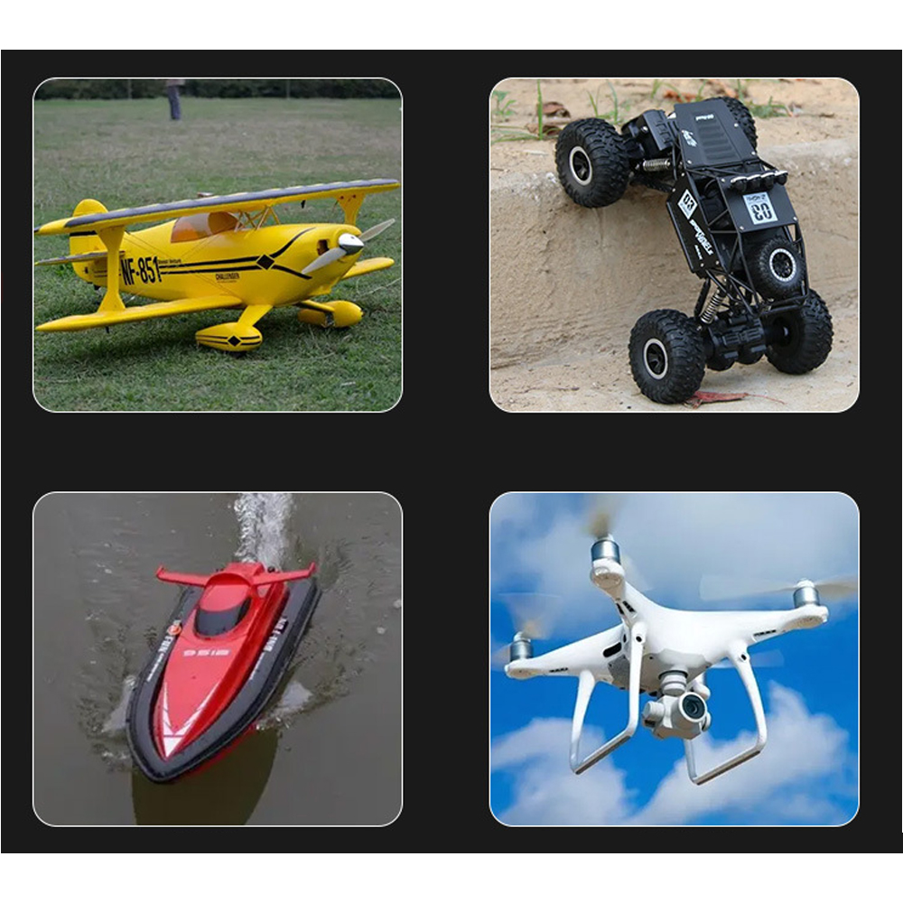7.4V 350mAh 60C 2S1P แบตเตอรี่ - Drone 3D Modeling บทวิจารณ์และราคา