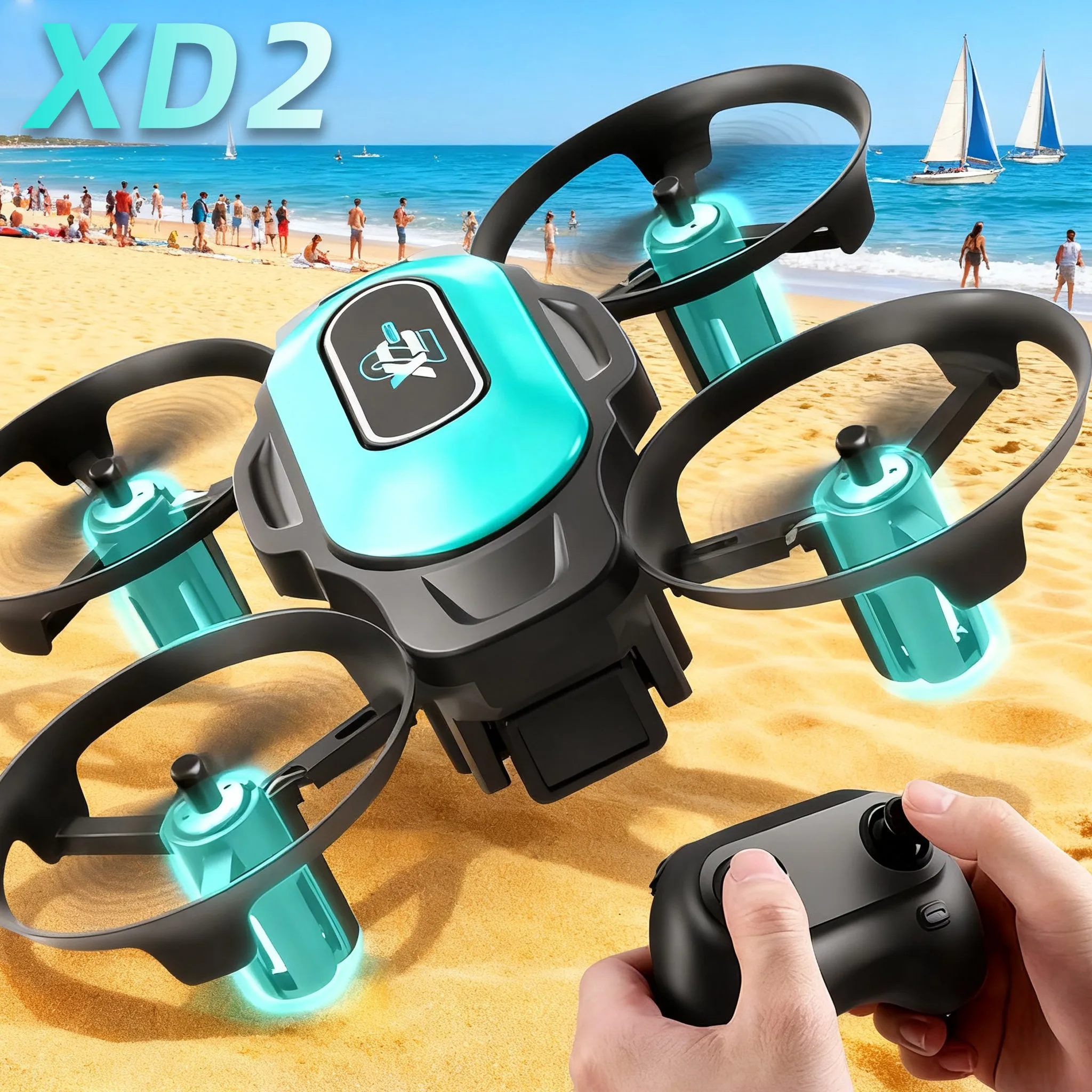 โดรนขนาดเล็ก XD2, 360 °   การพ - Drone Cinematic บทวิจารณ์และราคา