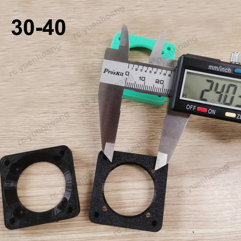 4PCS 3D พิมพ์ 4028 พัดลมระบายค - Drone 3D Modeling บทวิจารณ์และราคา
