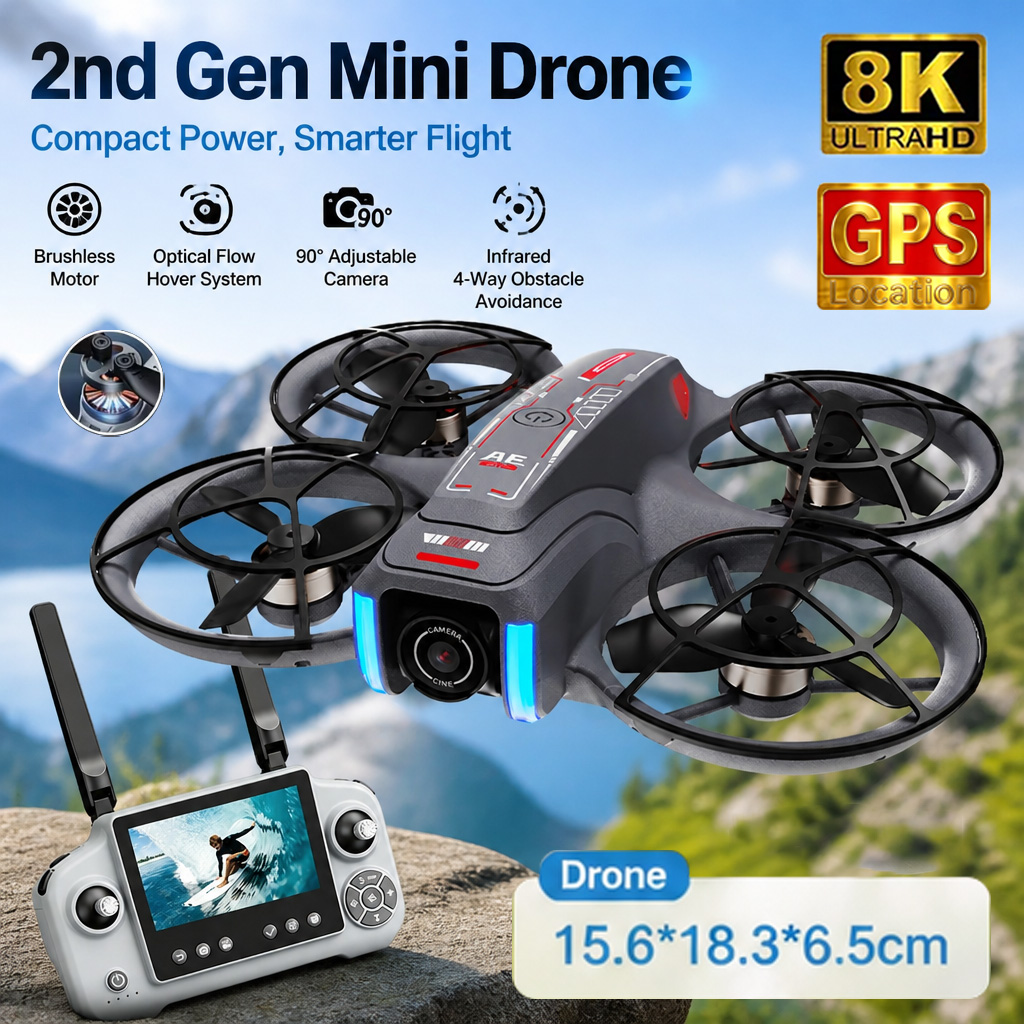 โดรน GPS รุ่นใหม่ AE21 รุ่นที่ - Drone Surveying บทวิจารณ์และราคา