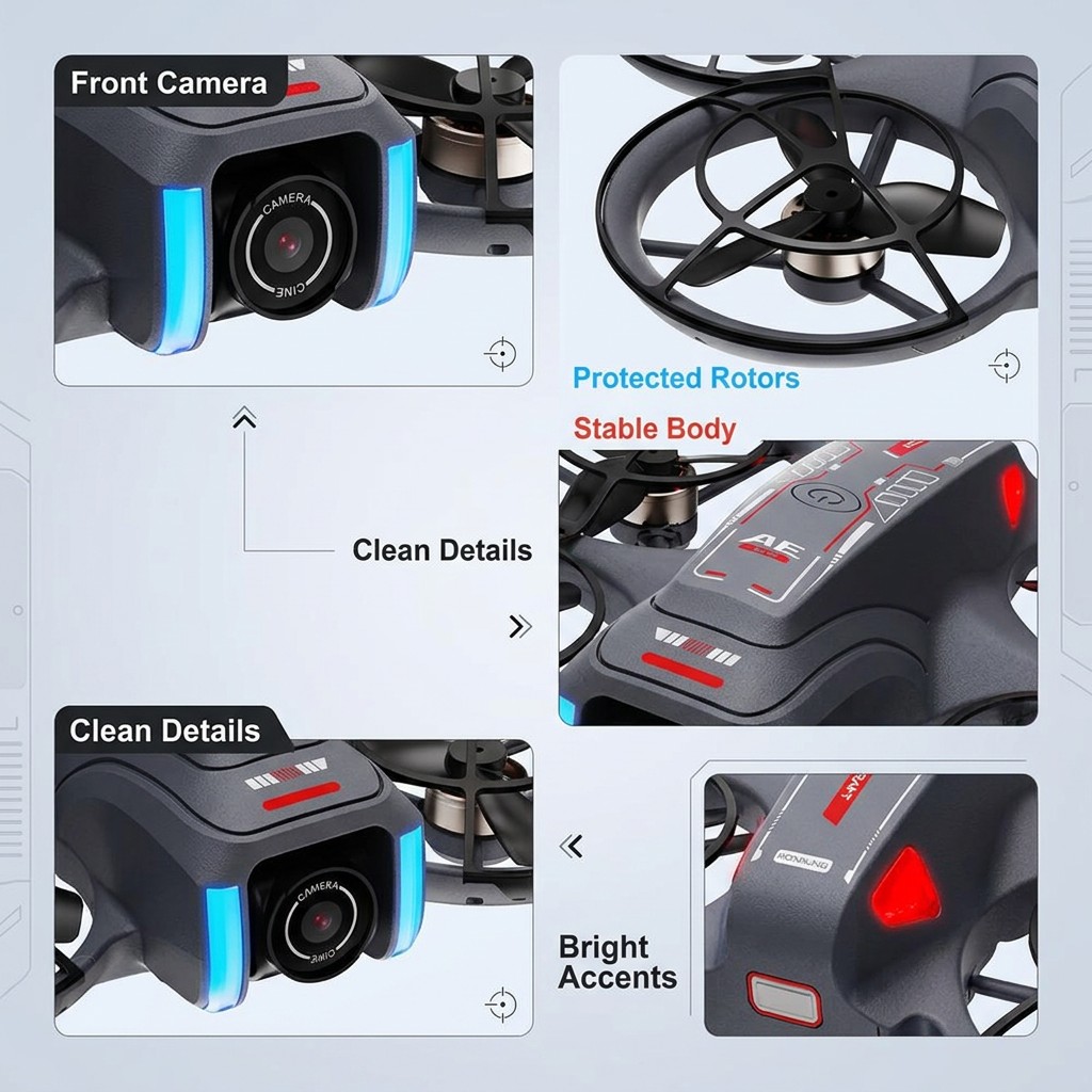 โดรน GPS รุ่นใหม่ AE21 รุ่นที่ - Drone Surveying บทวิจารณ์และราคา