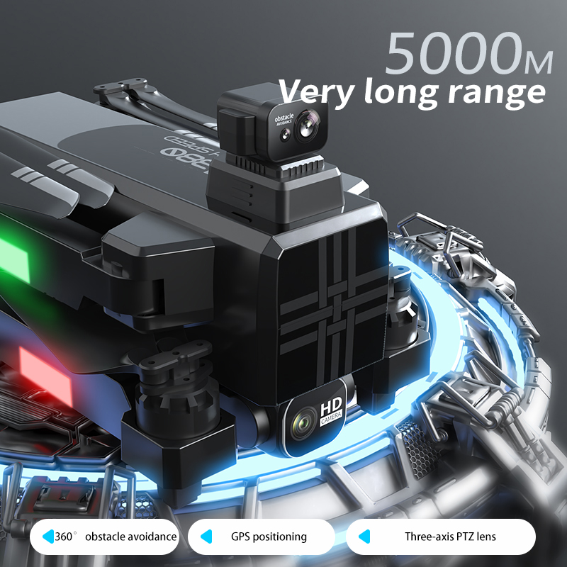 โดรน A380 4K HD สามแกนกันสั่นแ - Drone Mapping บทวิจารณ์และราคา