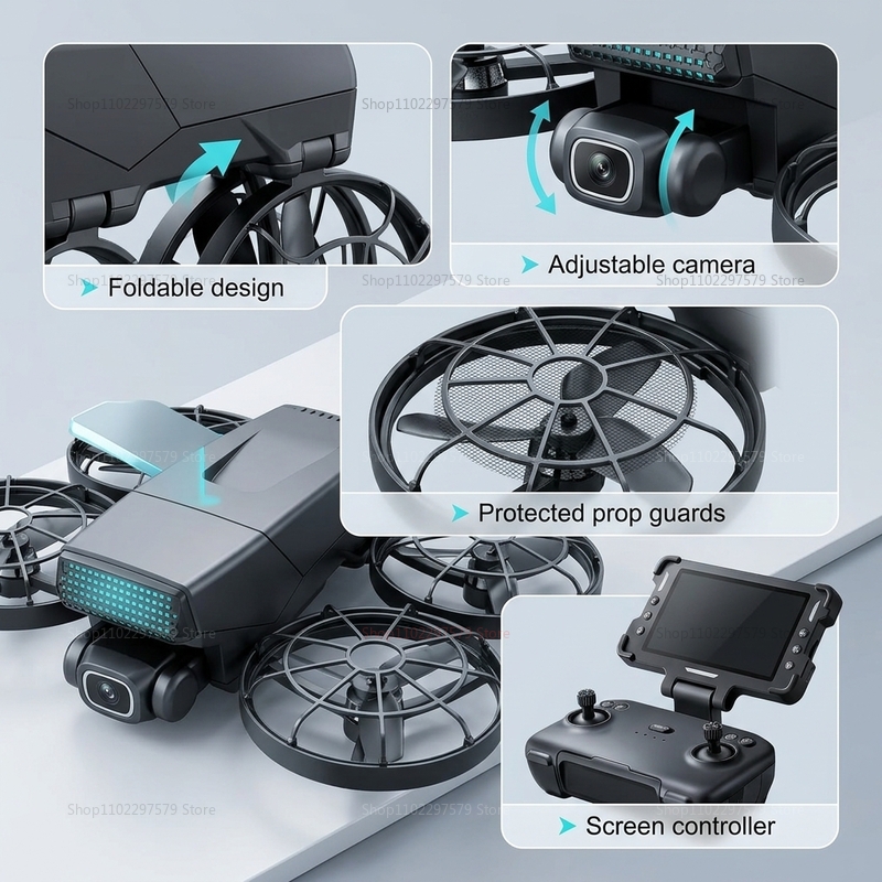 โดรนรุ่นใหม่ M8 GPS 8K ระดับมื - Drone Surveying บทวิจารณ์และราคา