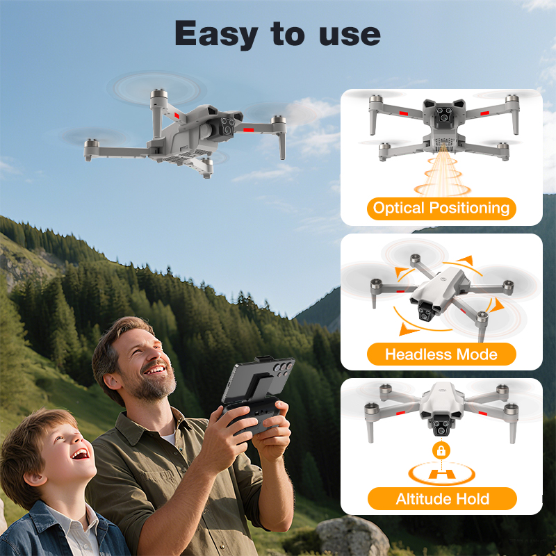 โดรนรุ่นใหม่ L017 Pro Brushles - Drone Lidar บทวิจารณ์และราคา