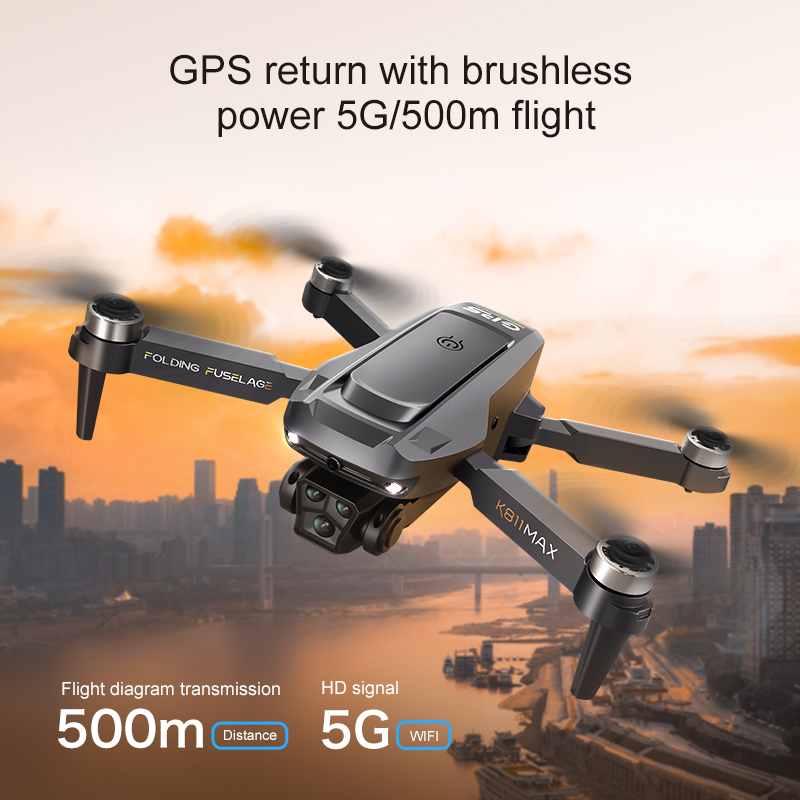 K811MAX โดรนโดรน: ไร้แปรงถ่าน, - Drone Cinematic บทวิจารณ์และราคา