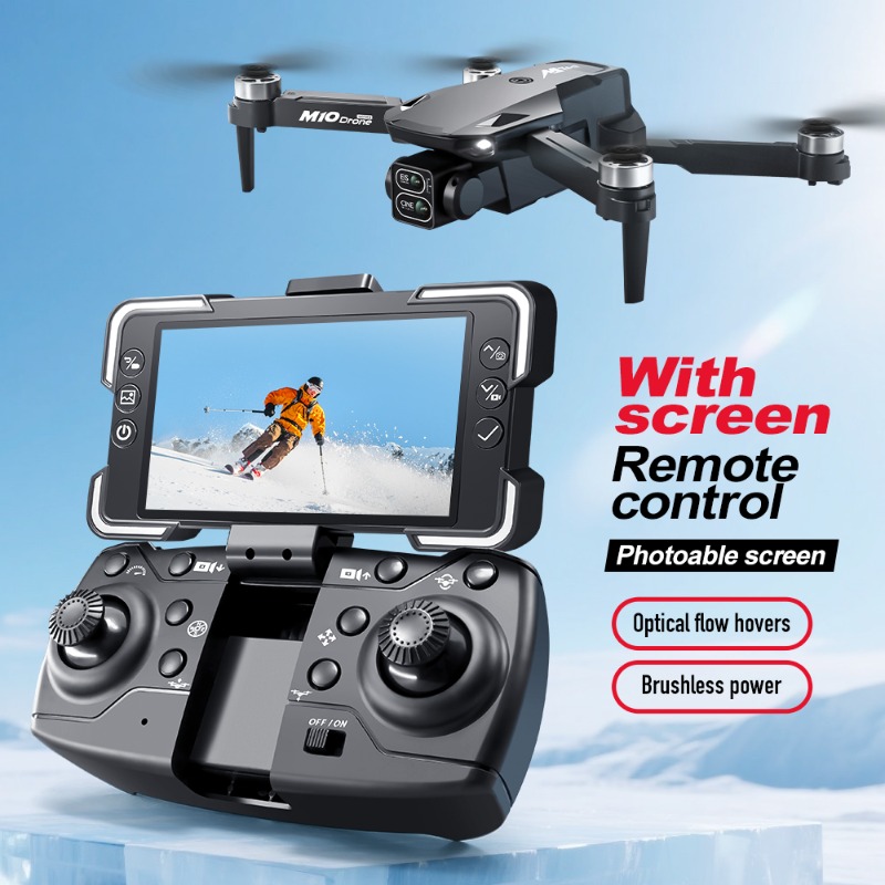 โดรนกล้อง M10 พร้อมรีโมทคอนโทร - Drone Cinematic บทวิจารณ์และราคา