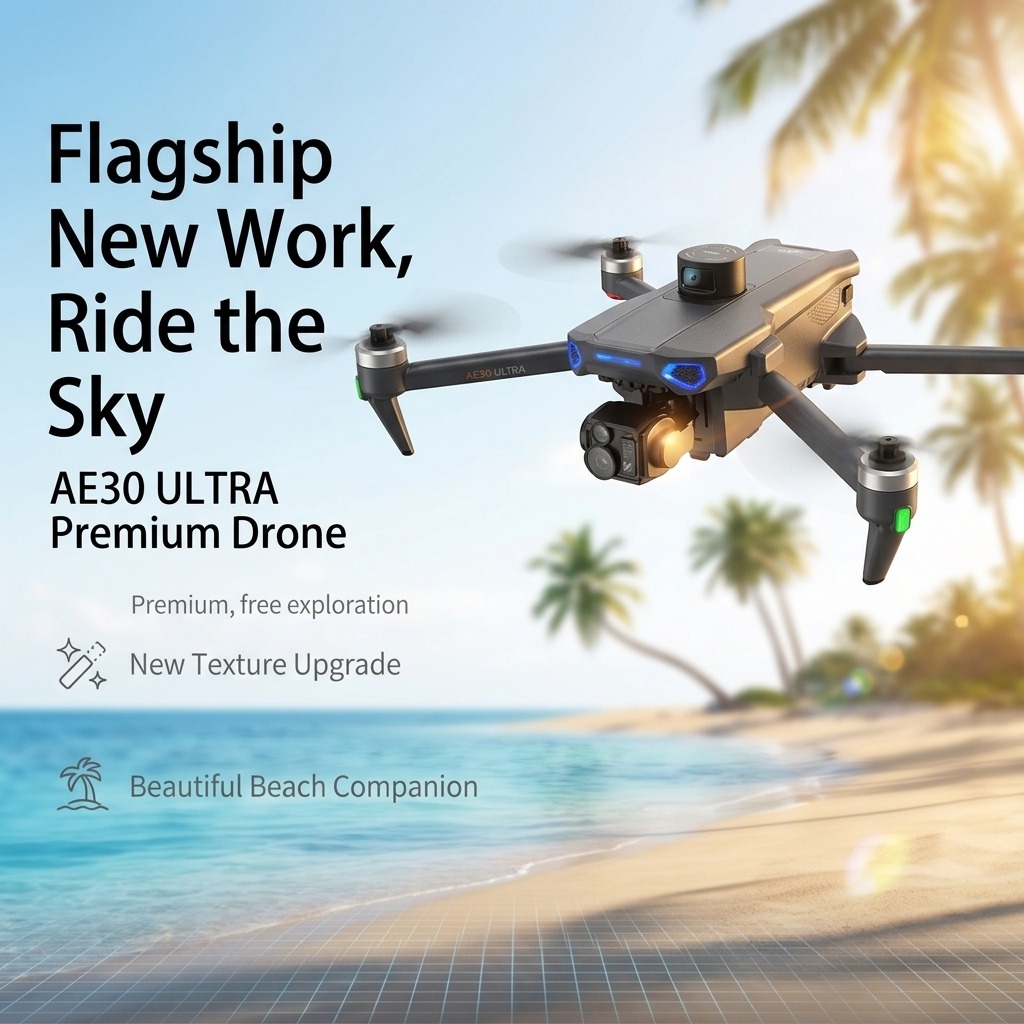 โดรน NEW AE30 Ultra GPS 4K กล้ - Drone Multispectral บทวิจารณ์และราคา
